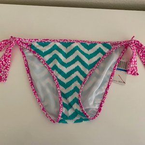 Snce Chevron Stripe Bikini Bottom NWT Size XL